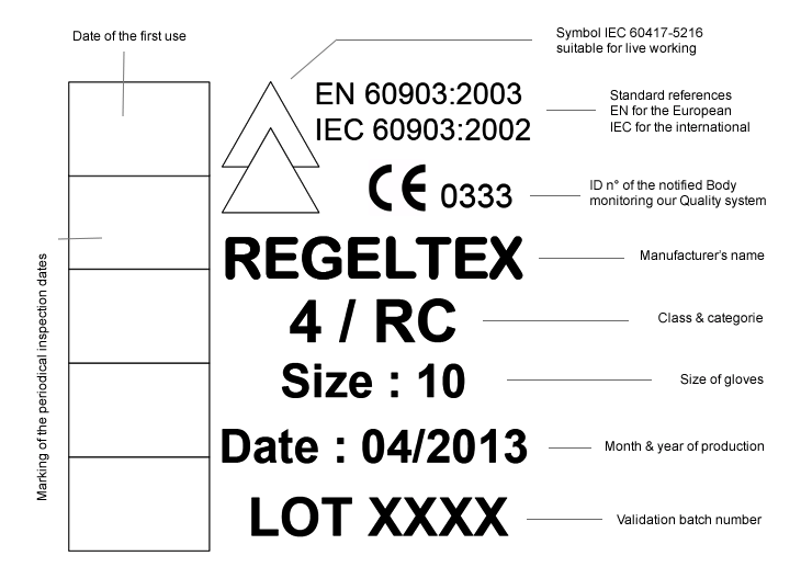 دستکش عایق برق نرمال ریجلتکس فرانسه REGELTEX حفاظت دست لوازم ایمنی، تجهیزات، بهداشت حرفه ای, حفاظت فردی،HSE، PPE