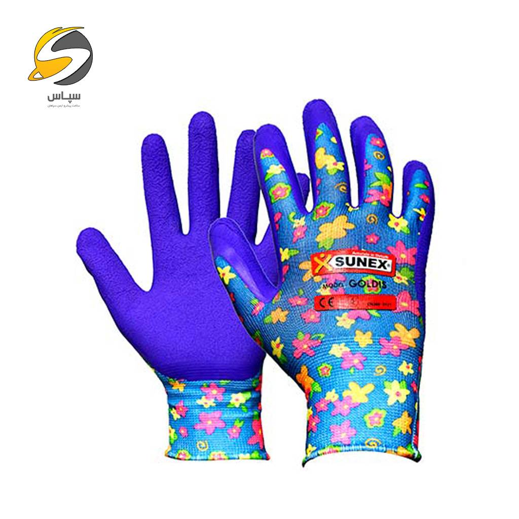 SUNEX_gloves_Goldis دستکش ایمنی سانکس مدل گلدیس