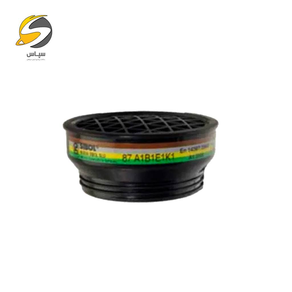 Sibol-Filter-87-A1B1E1K1 فیلتر شیمیایی Sibol مدل 87 A1B1E1K1 مخصوص پایه ماسک Sibol