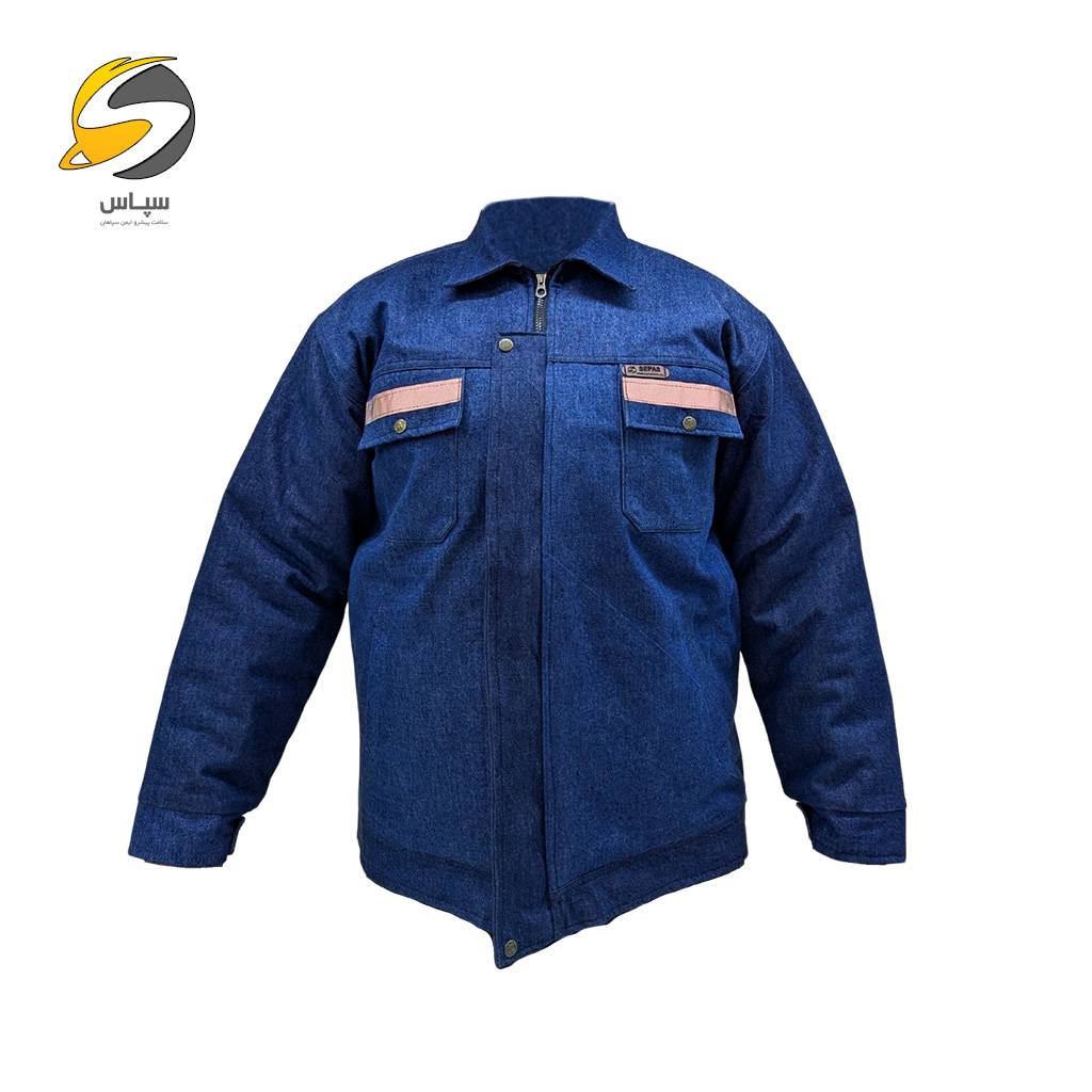 denim-work-jacket کاپشن زمستانه جین آستردار سپاس