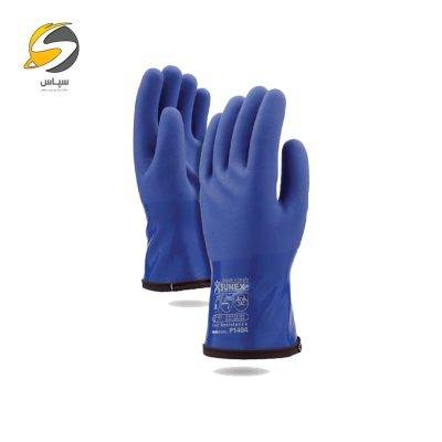 دستکش ایمنی تمام PVC ضد سرما سانکس