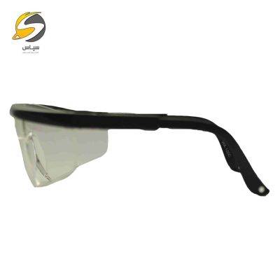 عینک ایمنی پارس اپتیک P.O.SAFETY WA100A PC CLR