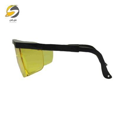 عینک ایمنی پارس اپتیک P.O.SAFETY WA100A PC Y88