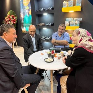 حضور خانم میدانکی مدیر عامل شرکت فتح العباد در غرفه سپاس حضور خانم میدانکی مدیر عامل شرکت فتح العباد در غرفه سپاس