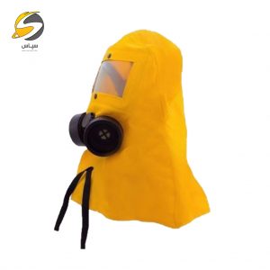 سرپوش ضد بخارات شیمیایی مجهز به ماسک شیمیایی فیلتردار- مدل SE 2563 – NP 312